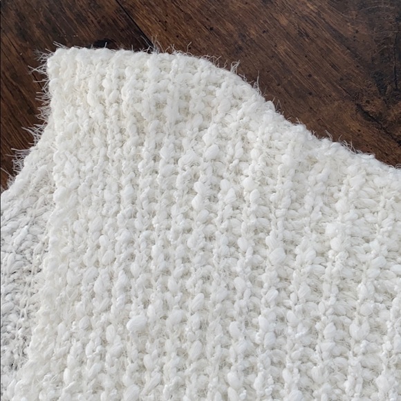 SOLD OUT Oversized Cream Softest Eyelash Pullover Sweater - Picture 8 of 8